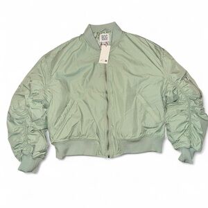 BDG Women's Mint Bomber Jacket